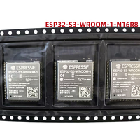 ESP32-S3-WROOM-1-N16 N16R2 N16R8 16MB 2.4GHz Wi-Fi dan modul nirkabel BLE5 dengan sertifikasi CE FCC ktelec cc (201-220052)