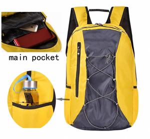 Custom Unisex School Laptop <b>Backpack</b> Waterproof <b>Foldable</b> Daypack With USB Port Supplier - Product Image 3