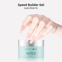 UNNA Color Builder pour l'extension des ongles avec une haute dureté pour la réparation des ongles cassés et la protection pour les salons de manucure, art de la manucure DIY