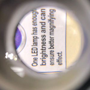 Lunettes loupe avec lumière LED 20 fois éclairage lecture bijoutiers horloger réparation porter - Product Image 5