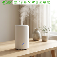 RUNAL Humidificateur d'air ultrasonique électrique KC OEM, grande capacité 4L, remplissage par le haut, brume froide silencieuse, pour chambre à coucher