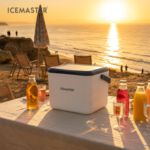 Nevera Portátil Resistente de 24L con 36 Horas de Retención de Hielo, Nevera para Exteriores y Camping para Almacenamiento de Bebidas Frías - Product Image 1