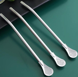 Cubierta Reutilizable para Pajitas de Acero Inoxidable, Grado 304, Apta para Alimentos, Perfecta para Mate <span class=keywords><strong>en</strong></span> <span class=keywords><strong>Casa</strong></span> o <span class=keywords><strong>en</strong></span> Bares - Product Image 4