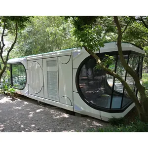 Customized Travel Tourism Space Capsule Tiny Mobile House Modern Modular House Prefabricated Homes