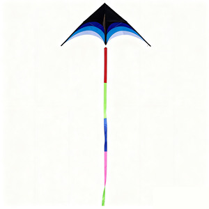 Prairie Kites <span class=keywords><strong>Cerf</strong></span>-<span class=keywords><strong>volant</strong></span> décoratif triangle arc-en-ciel facile à voler pour enfants et adultes Très fonctionnel de haute qualité - Product Image 2
