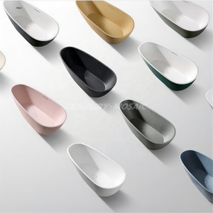 Centurymosaic Independiente Interior Moderno Piedra Artificial Baño Lujo <span class=keywords><strong>Roca</strong></span> Textura <span class=keywords><strong>Bañera</strong></span> para Apartamento y Hotel - Product Image 2