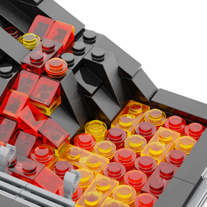 MOC2058 312 Pezzi <span class=keywords><strong>Mustafa</strong></span>, Giocattoli Educativi Fai-da-Te, Modello di Assemblaggio, Regalo per Bambini, Set di Blocchi da Costruzione - Product Image 6