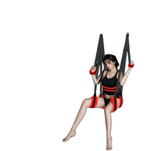 Columpio <span class=keywords><strong>sexual</strong></span> para adultos montado en el techo, Kit de Bondage para parejas BDSM, eslinga giratoria para varias posiciones sexuales, juguetes de restricción para SM - Product Image 3