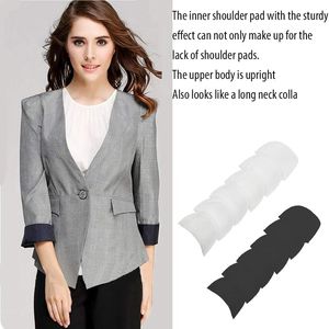 9 Pares de <span class=keywords><strong>Hombreras</strong></span> Blancas de Alta Calidad de 1/2'' Marca D&D, Almohadillas de Esponja para Coser, Accesorios de Ropa para Blazers y Camisetas, Unisex - Product Image 4