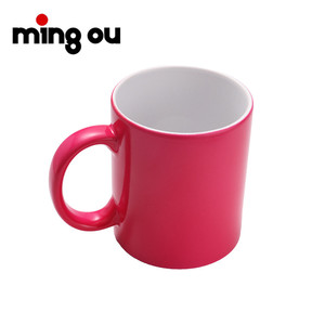 Tazas de café de cerámica personalizadas, sensible al calor, mágicas, cambia de Color, para sublimación, venta al por mayor - Product Image 4