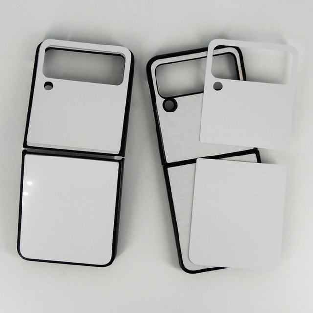 Heat Transfer Printing 2d Sublimation Phone case for Samsung Flip 3 /Flip4/Flip 5 with Aluminum Plate