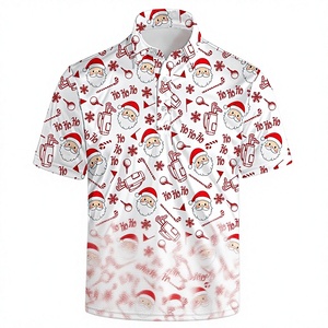 Camiseta de Alta Gama para Negocios, Ropa de Trabajo de Verano, Logotipo Personalizado, Tejido Sólido Transpirable, Impresión por Transferencia de Calor, Golf - Product Image 3