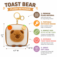 Porte-clés en peluche ours blanc doux de haute qualité Zaves, idéal pour le quotidien, cadeau de fête, pendentif de sac animal rembourré populaire et mignon