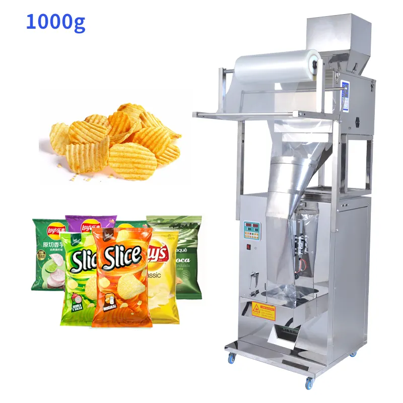 500g 1kg 2kg çok fonksiyonlu otomatik tahıl tuz şeker pirinç torba paketleme makinesi