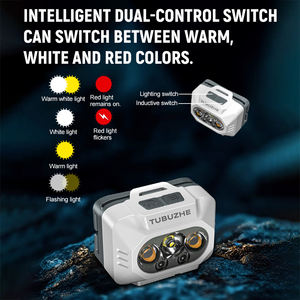 Налобный фонарь XINSITE для активного отдыха, мощный свет, для ночных пробежек, с длительным временем работы от аккумулятора, многофункциональный, для рыбалки - Product Image 2