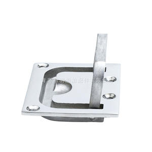 <b>Marine</b> <b>Hardware</b> 75*58 Square Stainless Steel Floor Clips Deck Pull Rings-316 Stainless Steel - Product Image 3