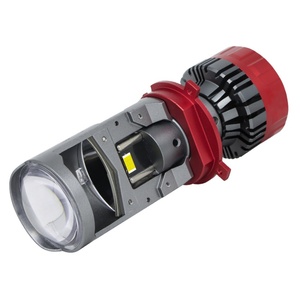 Avec deux tubes en cuivre, projecteur de lentille de phare LED H7, 220 watts, 2 ans de garantie, ampoule de phare de voiture LED 6000k pour phares LED de voiture - Product Image 5
