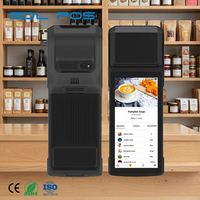 Impresora con Impresión Rápida de Recibos 3G a 80 mm/s, Terminal Punto de Venta Portátil Android para Supermercados, Pantalla HD Clara, Sdlpos