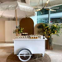Chariot à bonbons en métal personnalisé, étanche, pour affaires, événements et présentations à domicile, anniversaires – Offre Spéciale