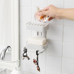 Bar Soap <b>Box</b> Suction Cup Bathroom Toilet Toilet Soap <b>Box</b> Bathroom Kitchen <b>Storage</b> <b>Shelving</b> Soap <b>Box</b> Drain - Product Image 4