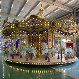juegos mecanicos grande <span class=keywords><strong>de</strong></span> la feria carrusel infantil con led luces Capacidad 24 personas Instalado en parque <span class=keywords><strong>de</strong></span> atracciones - Product Image 6