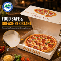 Boîte à pizza personnalisée 10 12 16 pouces, boîte à pizza pliante en carton ondulé blanc sur mesure, boîtes à pizza à emporter