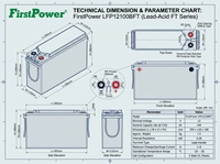Batterie solaire au plomb-acide rechargeable 12V 100Ah à cycle profond, longue durée de vie, best-seller, OEM/ODM