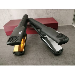 Plancha de pelo 2 en 1 con ajuste de temperatura para peinar y rizar - Product Image 1