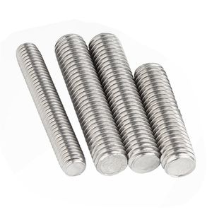 Anti acier inoxydable de la corrosion 304 complètement Rods filetés pour l'attache industrielle A2-70 des boulons de goujon - Product Image 4