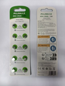 PUJIMAX Paquete <span class=keywords><strong>de</strong></span> 10 Pilas <span class=keywords><strong>de</strong></span> <span class=keywords><strong>Reloj</strong></span> LR626 AG4, Pilas <span class=keywords><strong>de</strong></span> Botón Alcalinas <span class=keywords><strong>de</strong></span> 1.5V, 377 LR66 377A, Pilas <span class=keywords><strong>de</strong></span> Botón para <span class=keywords><strong>Reloj</strong></span> Digital - Product Image 6