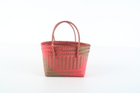 Panier de courses en rotin plastique