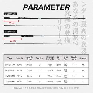 Удочка для кальмаров, 2,29 м, 2,52 м - Product Image 2