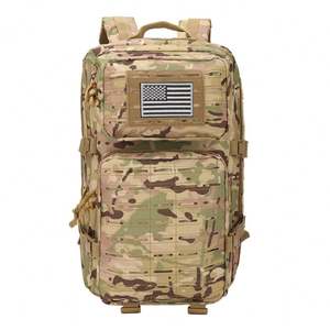 Mochila Táctica Impermeable de Supervivencia para Senderismo al Aire Libre, Bolsa Molle de 50L para Viajes, Venta al por Mayor - Product Image 2