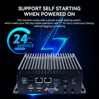 MeetNeng Mini UNO PC Panel Industrial de alta calidad PC I3 8G/16G/128G/256G Almacenamiento personalizable Caja de aluminio 4GB VGA Android