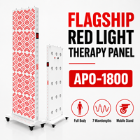 Panneau de luminothérapie rouge GLPE, machine LED infrarouge proche pour le corps entier, pour le bien-être, la salle de sport, après l'entraînement, logo personnalisé OEM