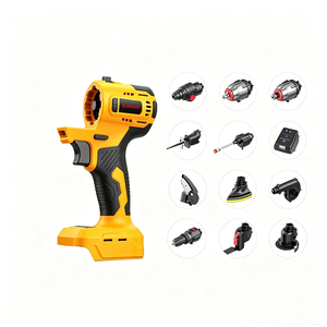 Kit combiné professionnel multi-outils sans balais 21V 750W, système d'alimentation sans fil tout-en-un pour atelier, avec mallette rigide OEM et clé électrique - Product Image 1