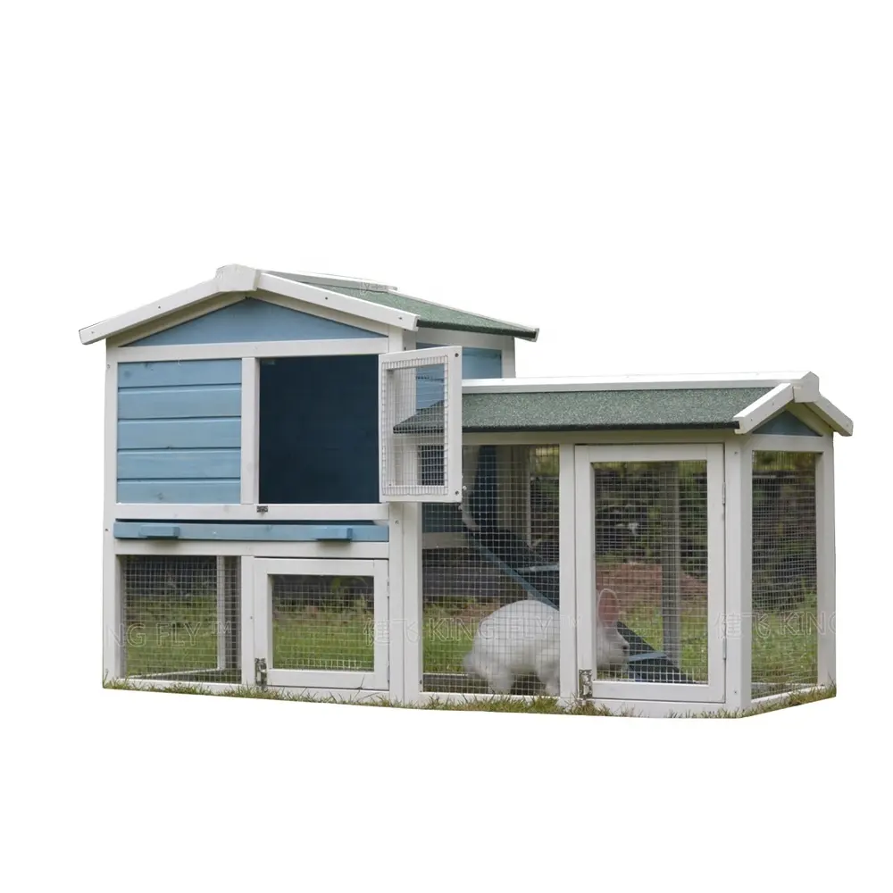 Màu Sắc Đẹp Bằng Gỗ Thỏ Hutch Thỏ Lồng Bunny Lồng