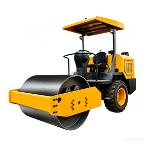 Compacteur vibrant à tambour simple en acier 3,5T, mini-compacteur d'asphalte diesel agricole, vente en gros d'usine - Product Image 4