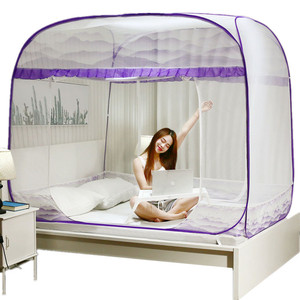 Mosquitero <span class=keywords><strong>para</strong></span> Cama Grande de 3 <span class=keywords><strong>Puertas</strong></span>, Apertura Automática, Instalación Automática, 3 Lados con <span class=keywords><strong>Puertas</strong></span>, Dosel <span class=keywords><strong>para</strong></span> Cama de 3 <span class=keywords><strong>Puertas</strong></span> - Product Image 1