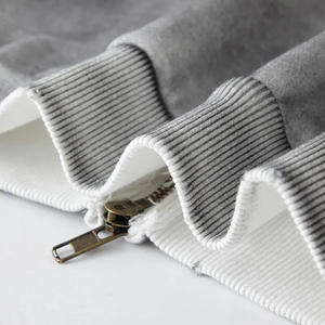 Sweat à capuche 100% coton à fermeture éclair Logo personnalisable Eco-Friendly & Windproof Decent Looking - Product Image 4