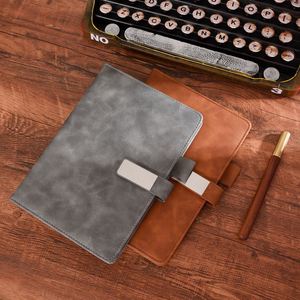 Factory Wholesale <b>A5</b> Sheepskin Business Notebook <b>Notepad</b> Office Meeting/work Log Diary - Product Image 3