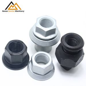 जस्ता प्लेटेड स्टील ट्रक व्हील लुग नट भारी वाहन टायर पार्ट्स प्रीमियम सहायक ग्रेड 10.9/12.9 आईएसओ/एस प्रमाणित 16949 - Product Image 5