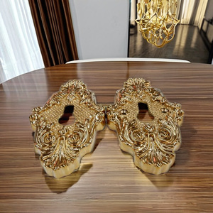 Cubiertas de Aleación de Zinc y Latón Sólido Grabadas para Puertas Exteriores de Villas, Apartamentos de Lujo, Centros Comerciales y Almacenes, Diseño Moderno y Minimalista <span class=keywords><strong>2026</strong></span> - Product Image 3