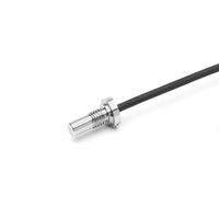 Sensor de Temperatura M8 PT100 de Tres Cables con Longitud Personalizada, Sensor OEM con Carcasa de Latón, Sensor RTD