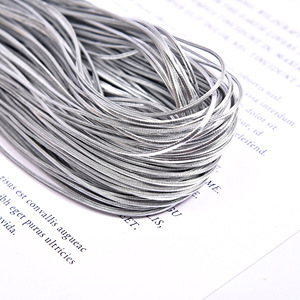 Cordon en cuir souple PU, bande à quatre plis, bande en cuir colorée, accessoires pour nœuds DIY, bijoux, accessoires vestimentaires et matériaux - Product Image 5