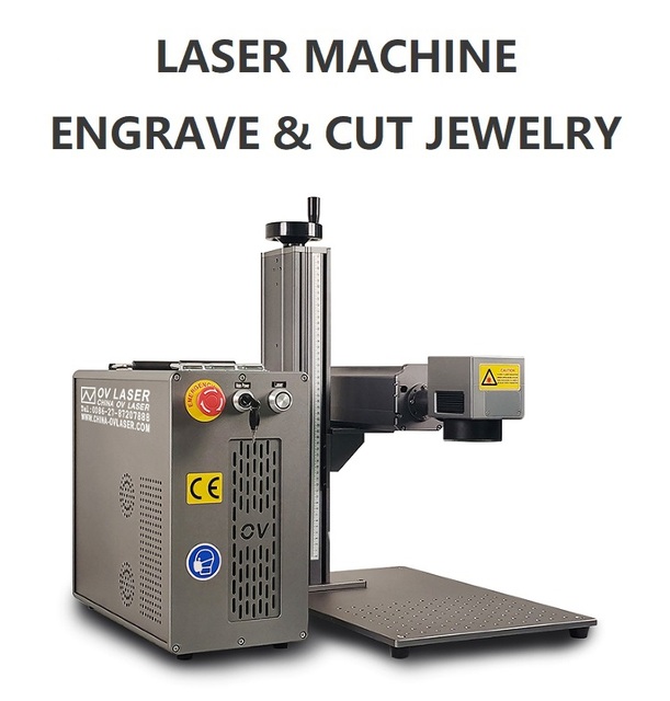 Laser Fiber Engraving Machine to Engrave Cut Jewelry and Make Custom Name Necklace Machine