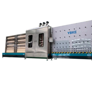 Máquina de Limpieza de Vidrio Vertical Automática 2025 con PLC y Motor, Compatible con Aluminio, 380V YBKE - Product Image 1