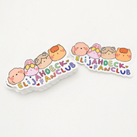 Pegatinas Personalizadas con Corte Kiss-Cut, Laminadas Brillantes, Resistentes al Agua, con Logotipo, Adhesivo de Vinilo, Papel para Pegatinas A4