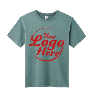 T-shirt décontracté blanc vintage pour homme, 300 GSM, coton épais, manches courtes, basique uni, vente en gros - Product Image 3