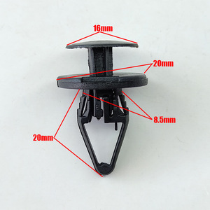 Buick Ford Chevrolet Car <b>Bumper</b> Expansion Retainer <b>Clip</b> 11589292 16mm 20mm 8.5mm For Replace Repair - Product Image 1